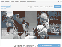 Tablet Screenshot of gevangenenzorg.nl